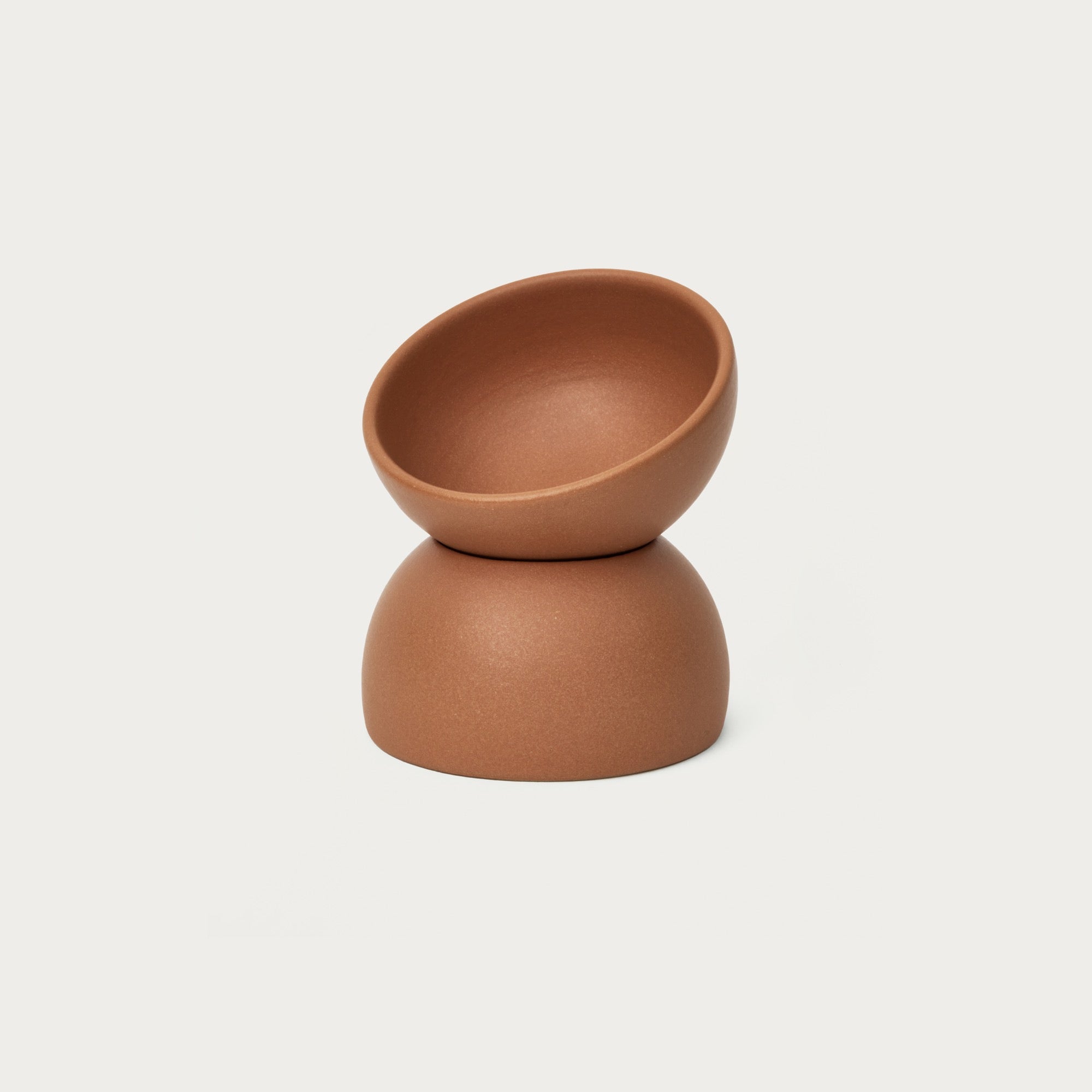 ✨最終SALE✨猫用 盛り上がったボウル 高耐久 ノンスリップ鋳鉄スタンド Nodding Bowl / Sand – newa